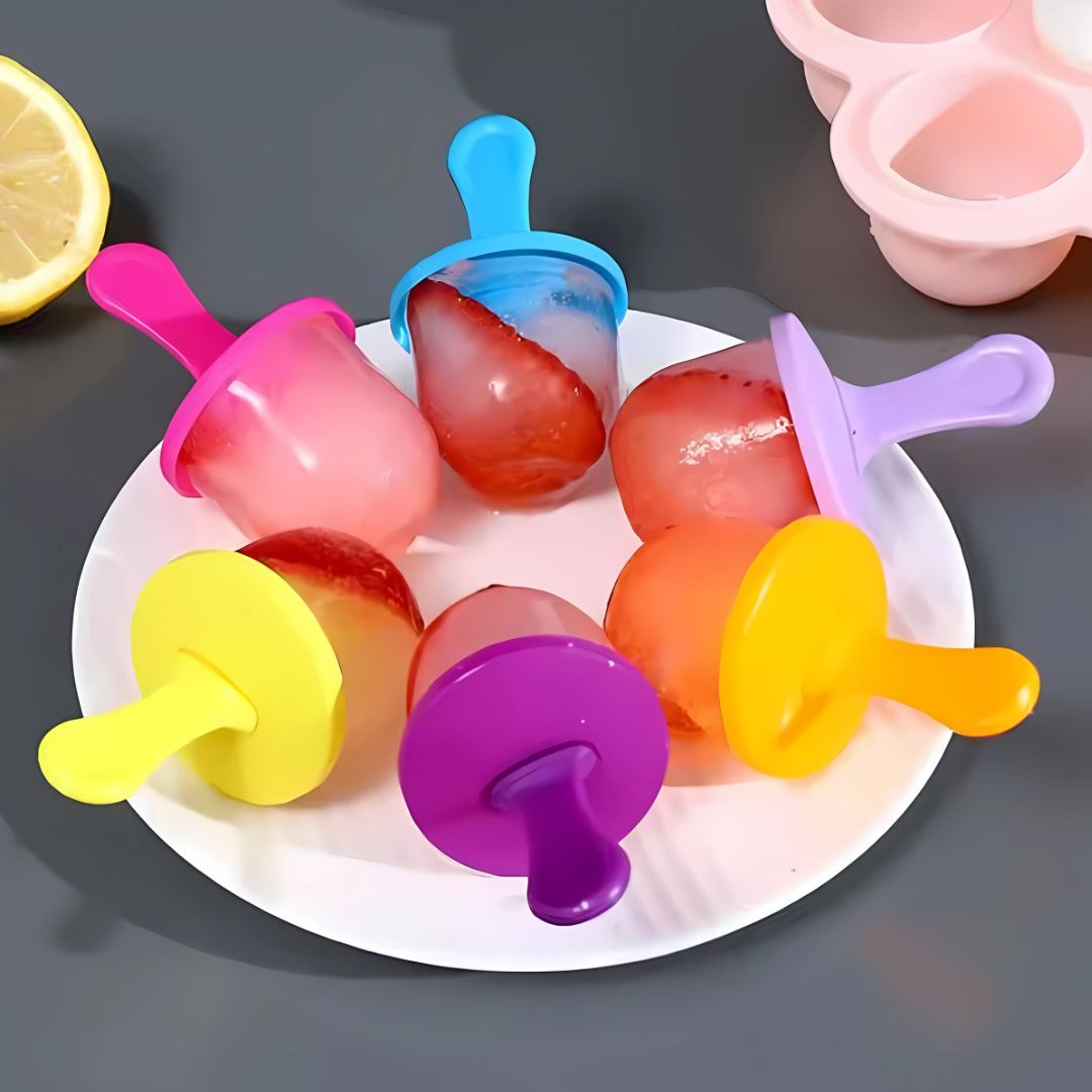 Molde de silicona para helado tamaño bebe