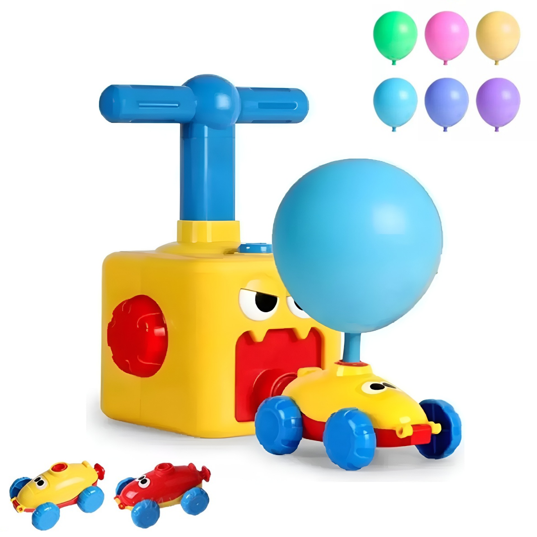 Juguete Bombin Lanza auto aerodinamico para niños (Experimento)
