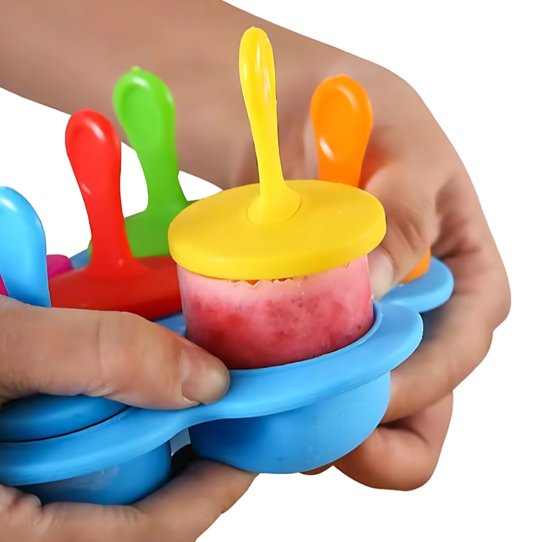 Molde de silicona para helado tamaño bebe