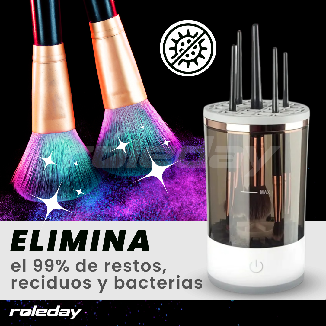 Brushy PRO™ Máquina de lavado de brochas 3 en 1