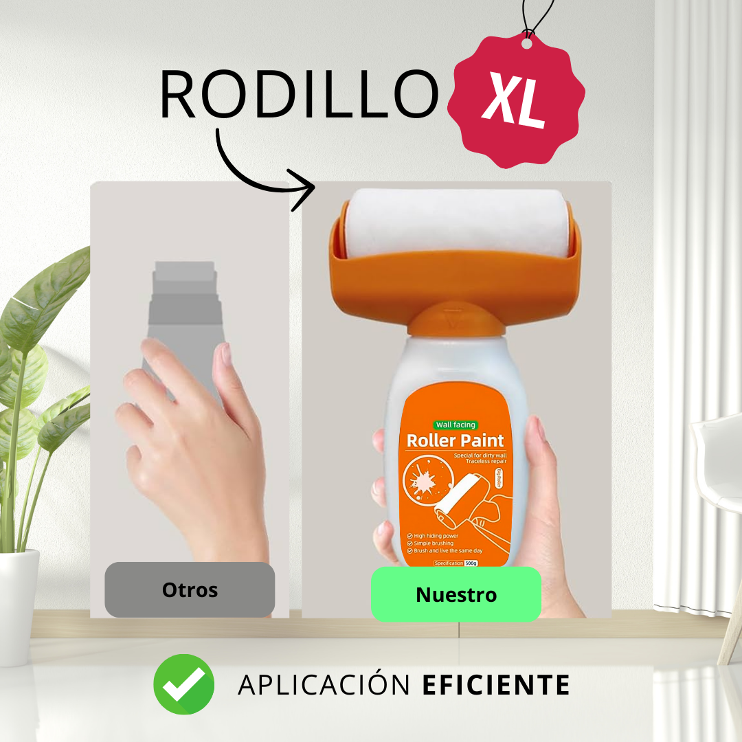 Rodillo de pintura reparador de mancha portátil