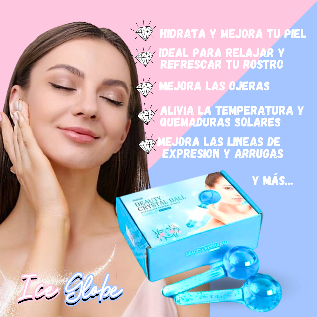 Ice Glove™ Masaje facial de crioterapia.