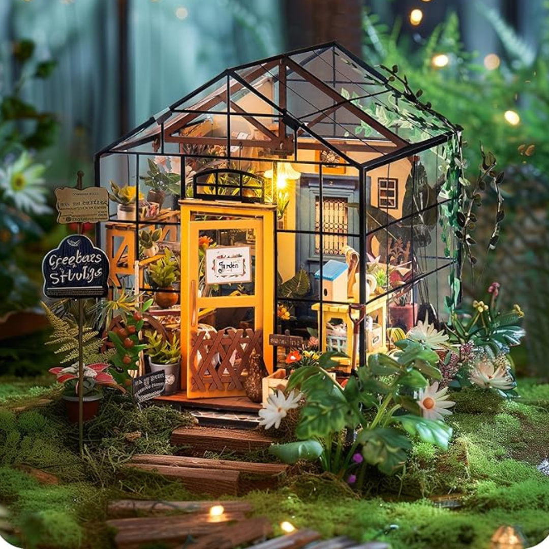 Jardín Botánico en Miniatura DIY