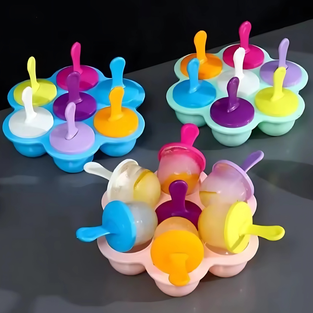 Molde de silicona para helado tamaño bebe