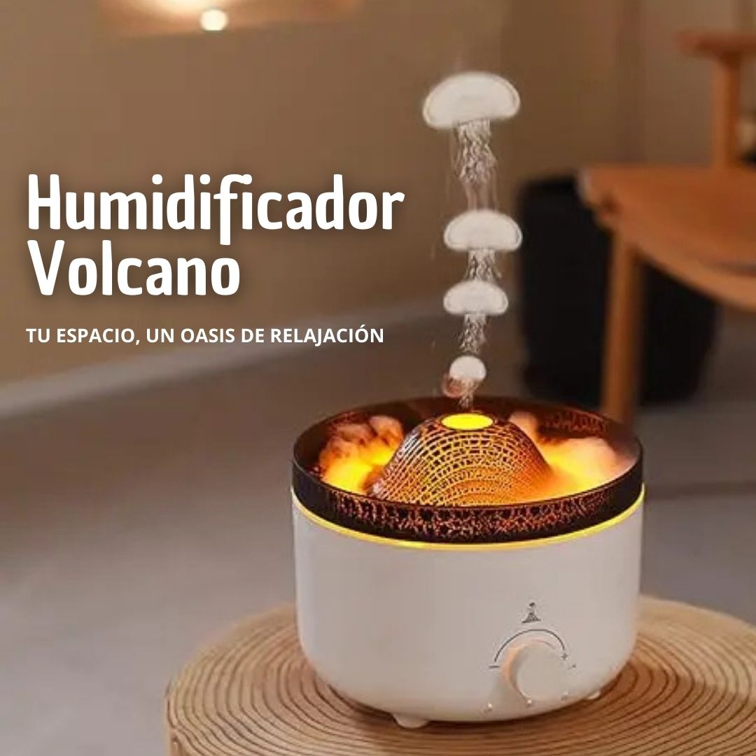 PROMO OFERTA | Volcano Humificador Difusor de aroma + 12 aceites