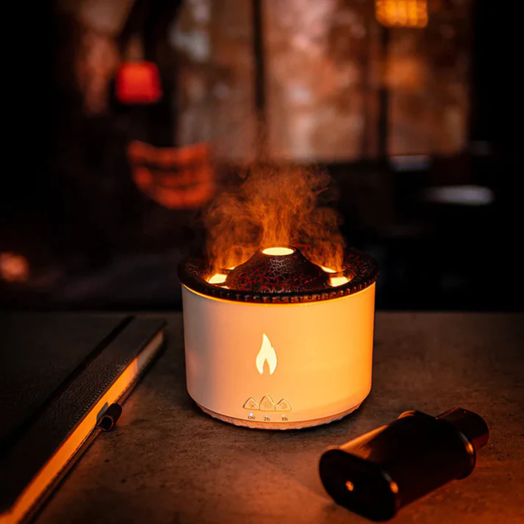 PROMO OFERTA | Volcano Humificador Difusor de aroma + 12 aceites