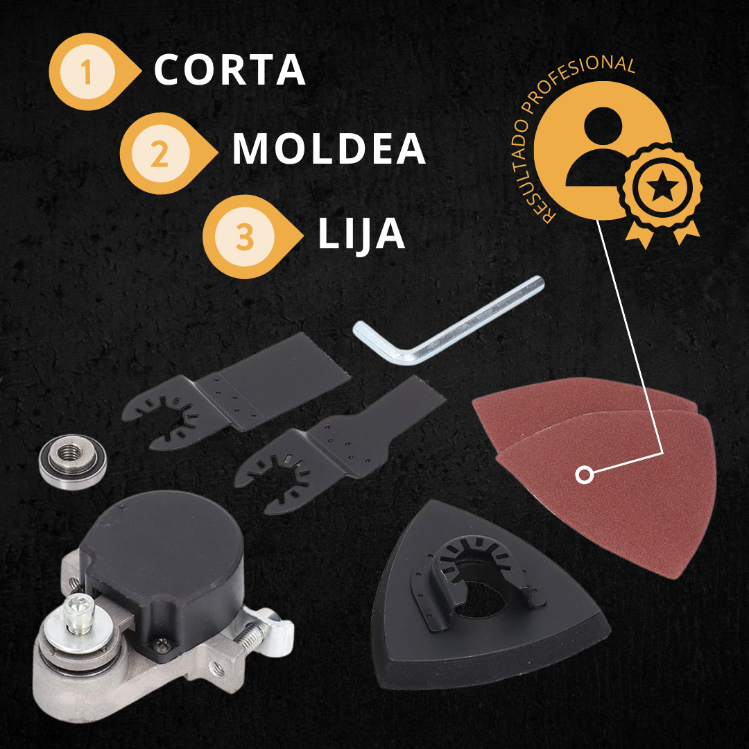 Kit Adaptador oxilante para amoladora angular