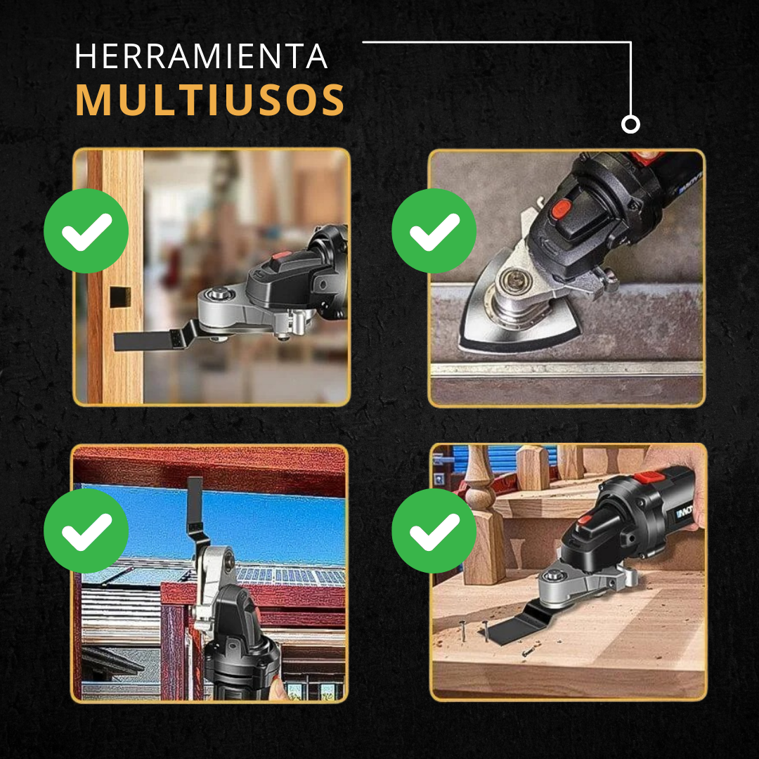 Kit Adaptador oxilante para amoladora angular