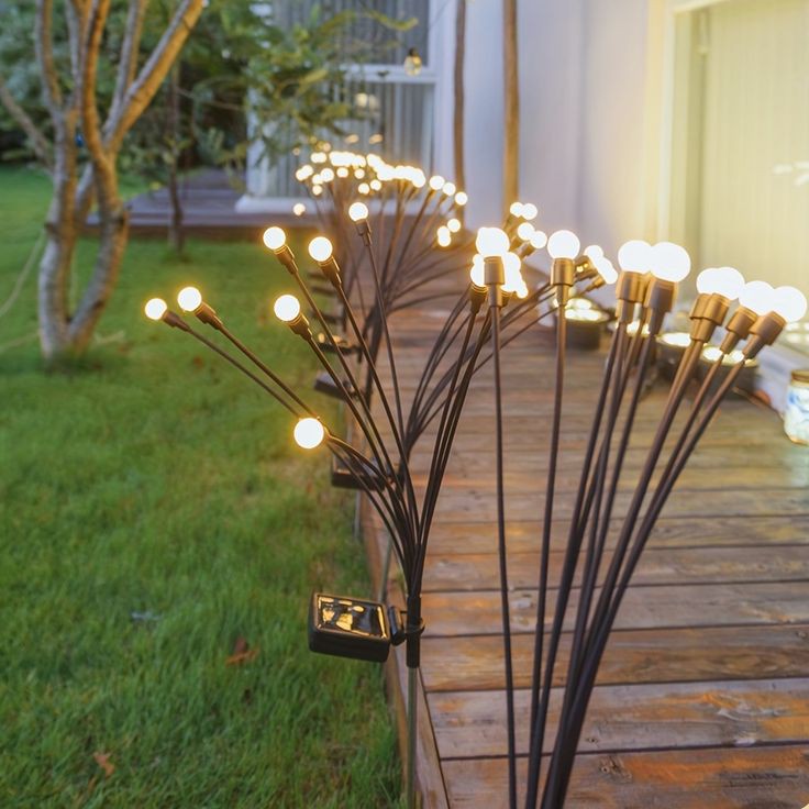 Luces mágicas de luciérnagas solares 2x1