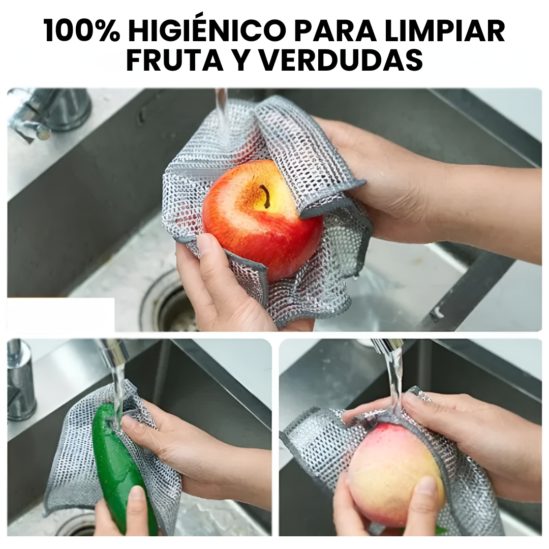 Paño Metalico Multiuso de alambre (12 und)