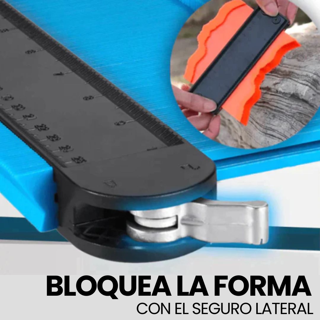 Medidor duplicador de contornos y molduras