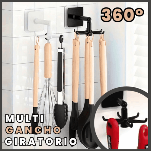 Multi gancho giratorio 7 espacios
