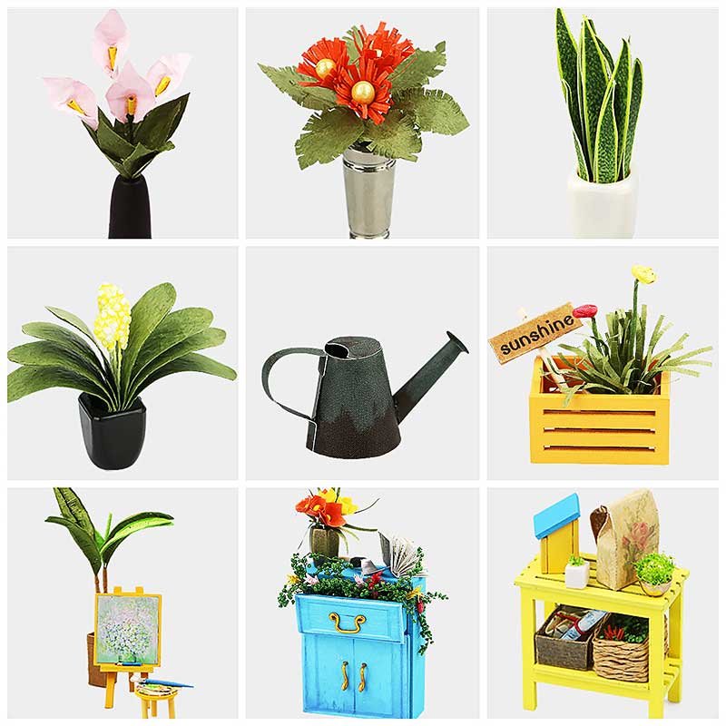 Jardín Botánico en Miniatura DIY