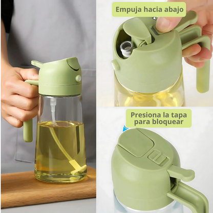 SUPER PROMO  | 2 x 1  Dispensador de aceite grande 2 en 1