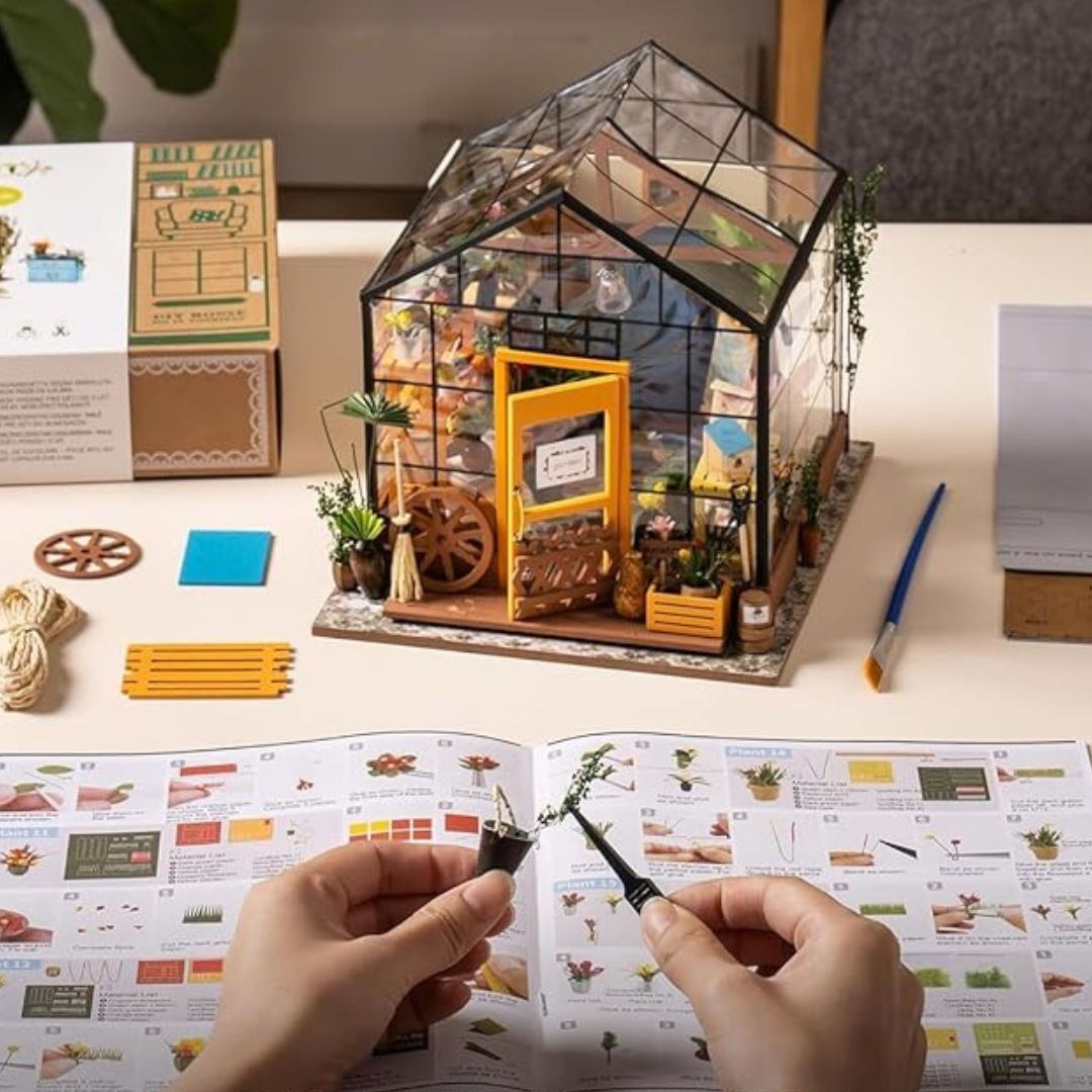 Jardín Botánico en Miniatura DIY