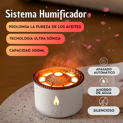 PROMO OFERTA | Volcano Humificador Difusor de aroma + 12 aceites