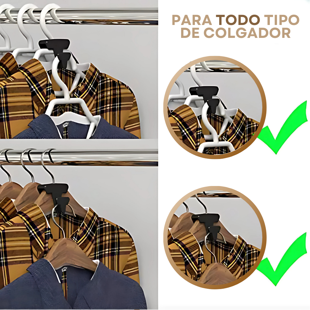 12 + 6 EXTRA | Ganchos organizadores vertical