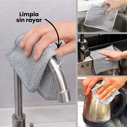 Paño Metalico Multiuso de alambre (12 und)
