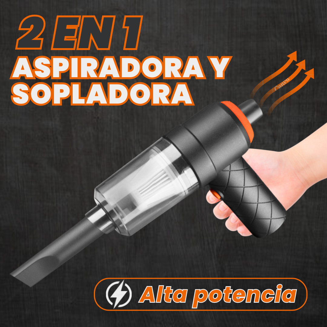 AspiraMax™ Mini Aspiradora Sopladora 2 en 1