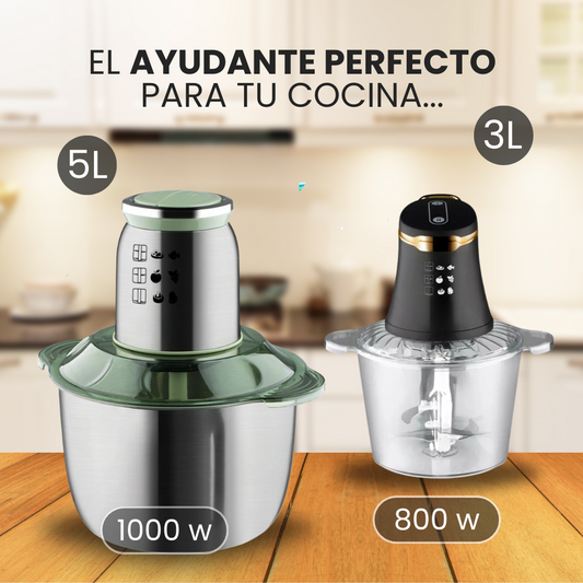 Multiprocesadora de alimentos 3 en 1