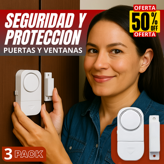 PACK 3 | Alarma independiente con sensor magnético