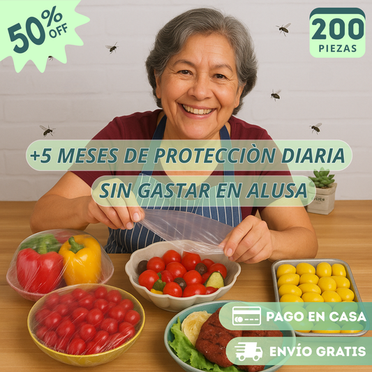 200 Cubiertas elastizadas para todo tipo de recipiente